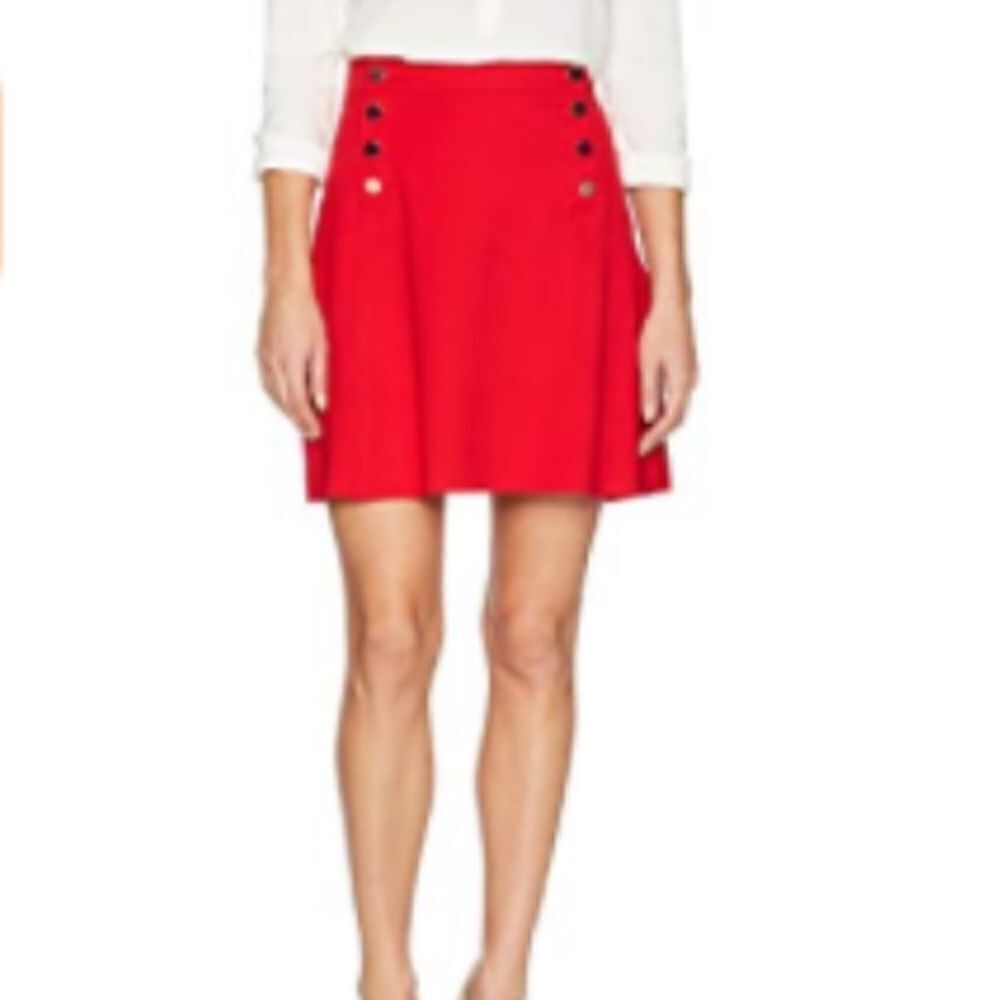Three Dot Women Ponte A Line Short Skirt Size S